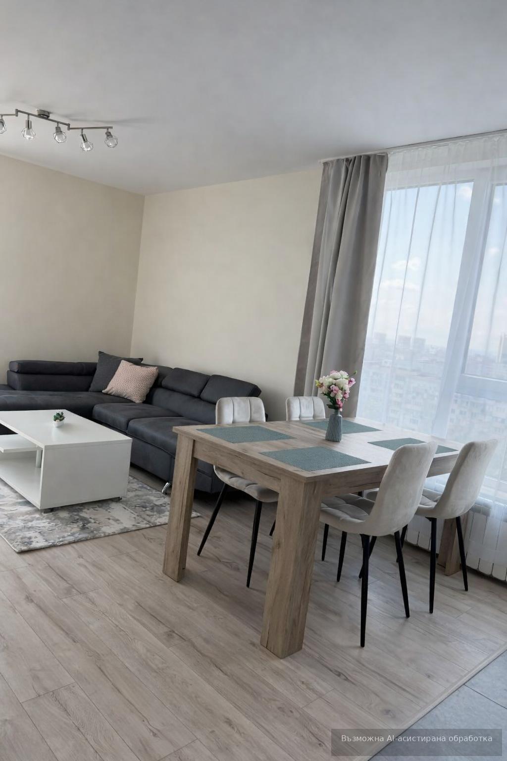 Тристаен апартамент под наем в ж.к. Банишора, 2232995